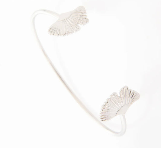 Celeste Ginkgo Cuff Bracelet