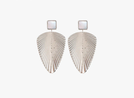 Zemyra Mother of Pearl Maxi Earrings