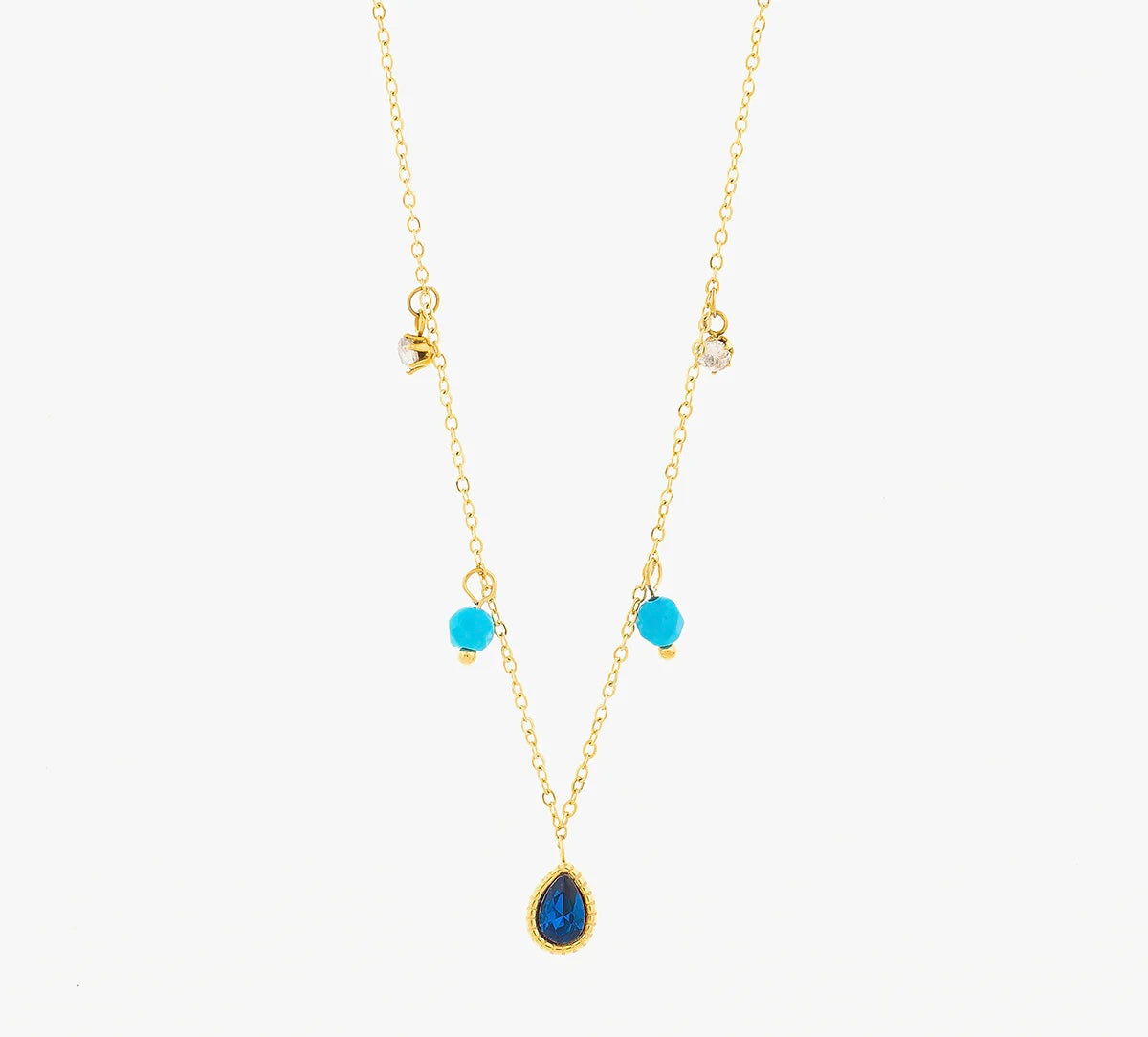Milos Gemstone Fine Necklace