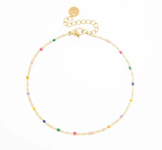 Auri Delicate Enamel Bracelet