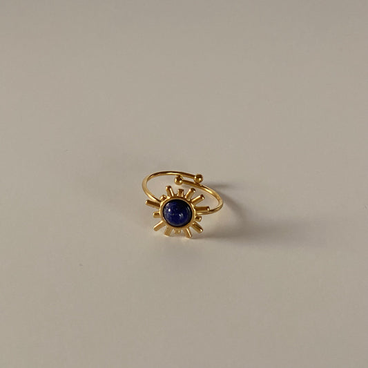 Sun Lapis Mood Ring