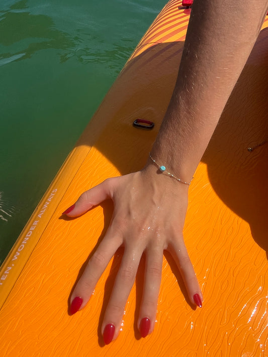 Turquoise Charm Bracelet