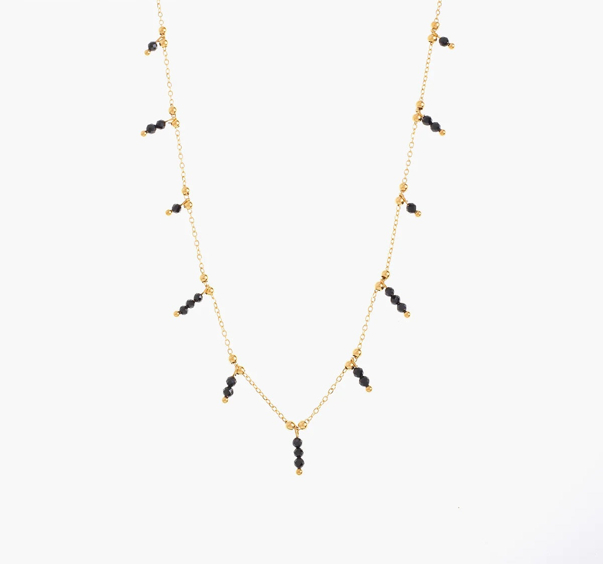 Gemstone Interstellar Fine Chain Necklace