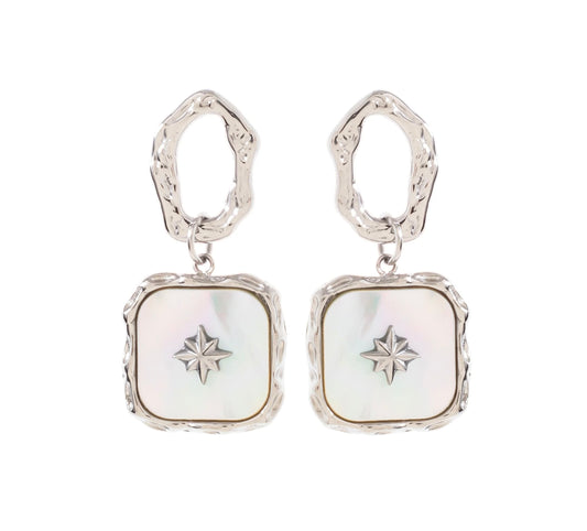 Kiana Mother of Pearl Drop Earrings