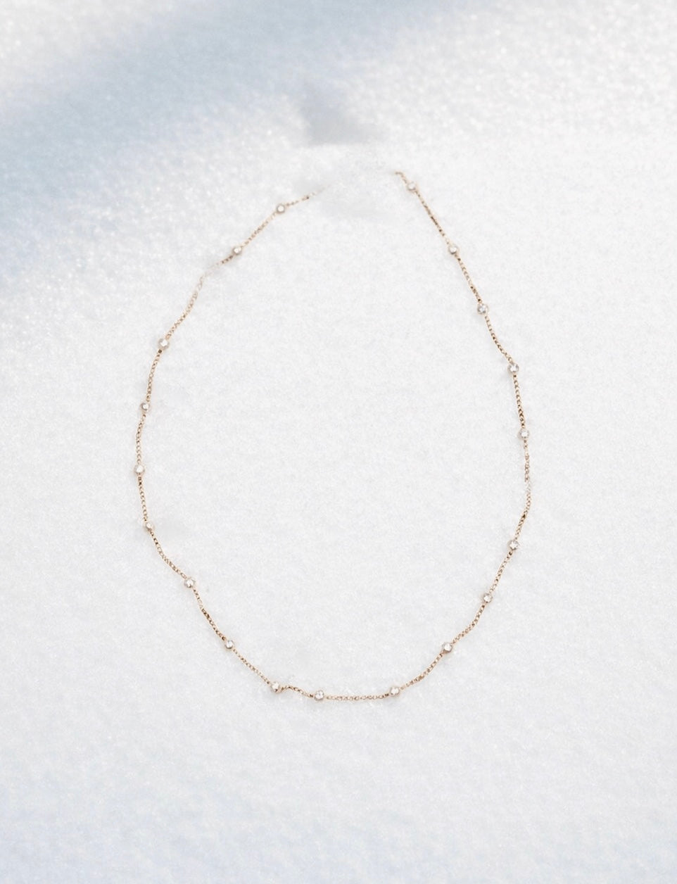 Aura Delicate Pearl Necklace