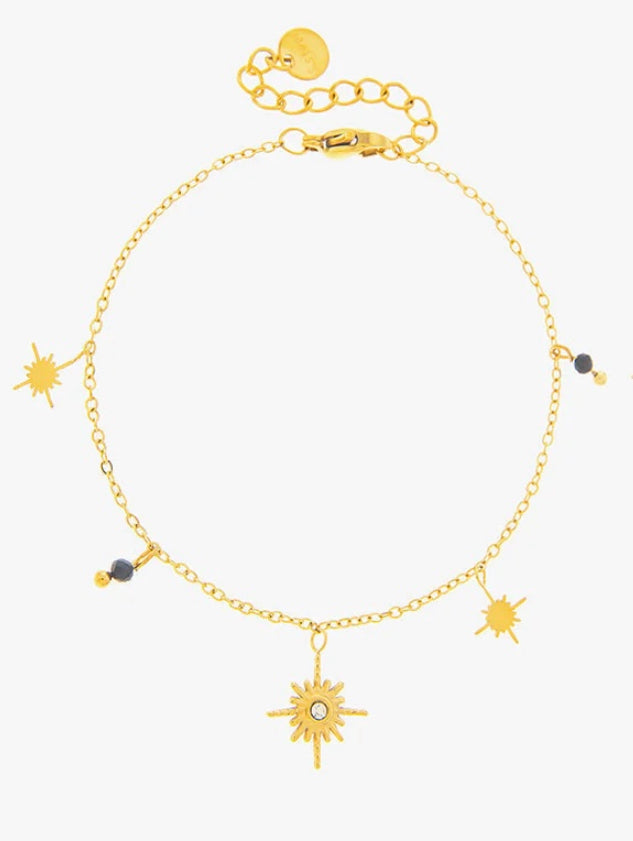 Izara North Star Charms Bracelet