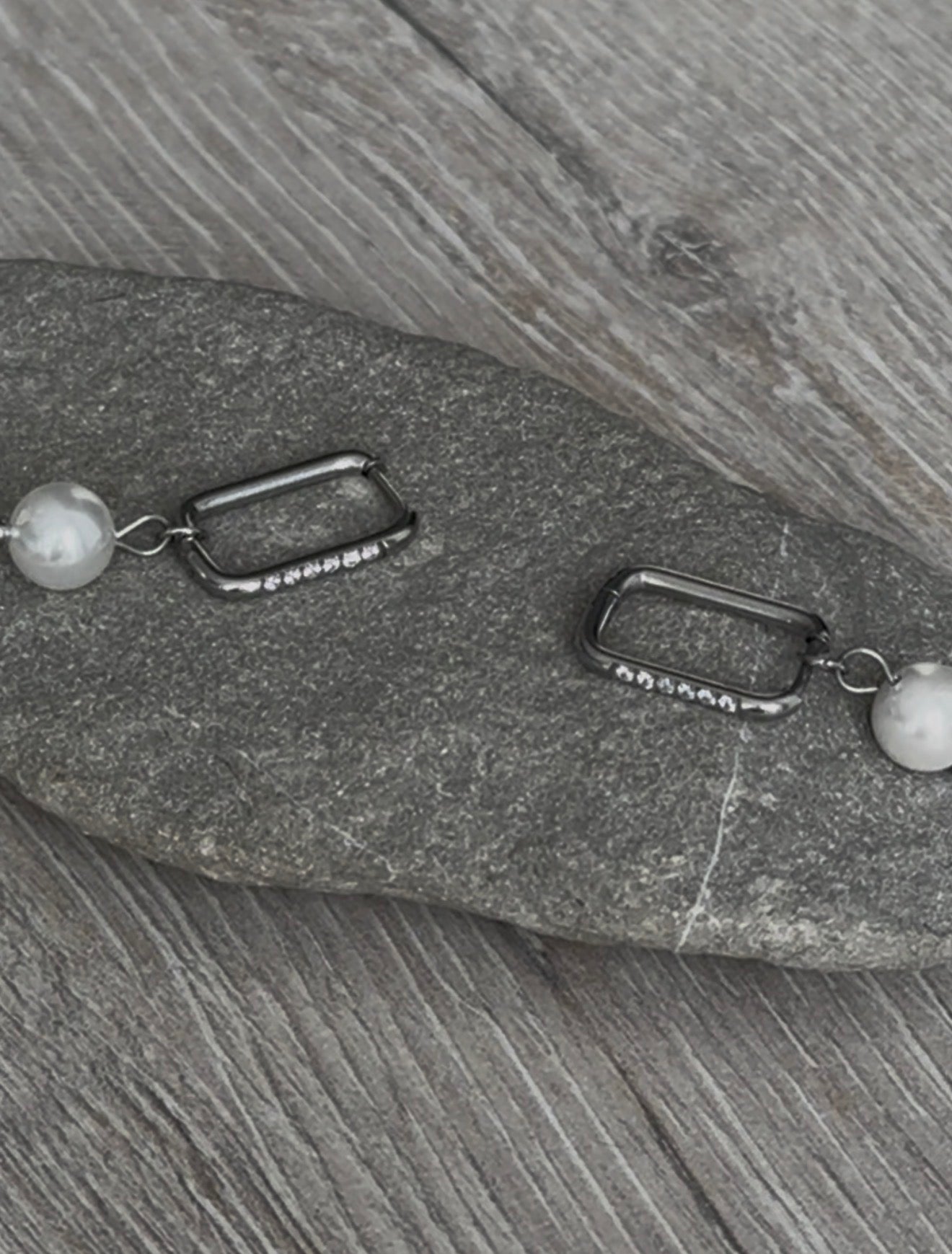 Елегантни Мини Обеци с Перли и Цирконий Marvis