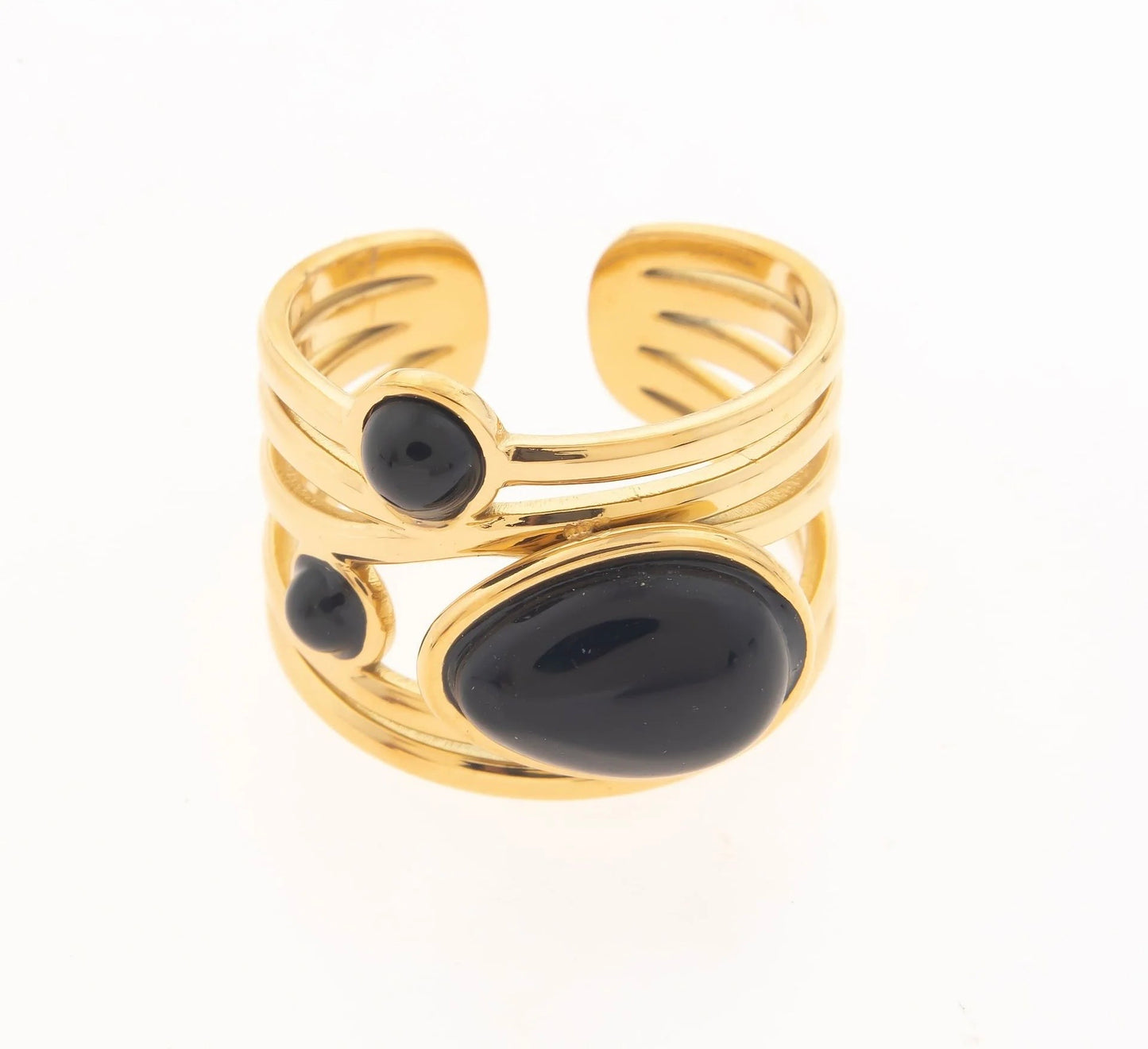 Nalea Layered Gemstone Ring