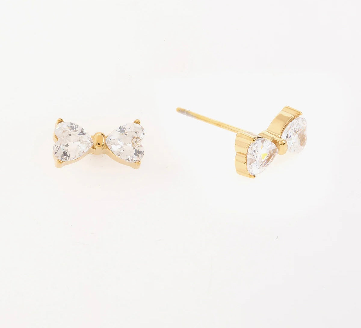 Aleta Mini Bow Stud Earrings
