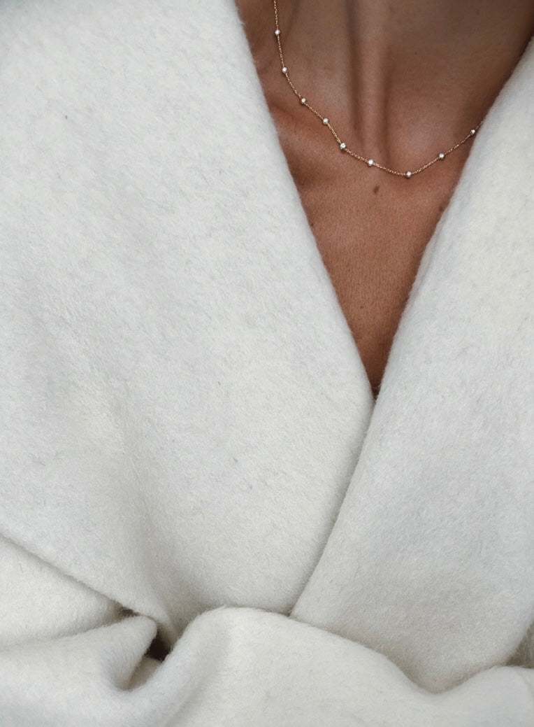 Aura Delicate Pearl Necklace