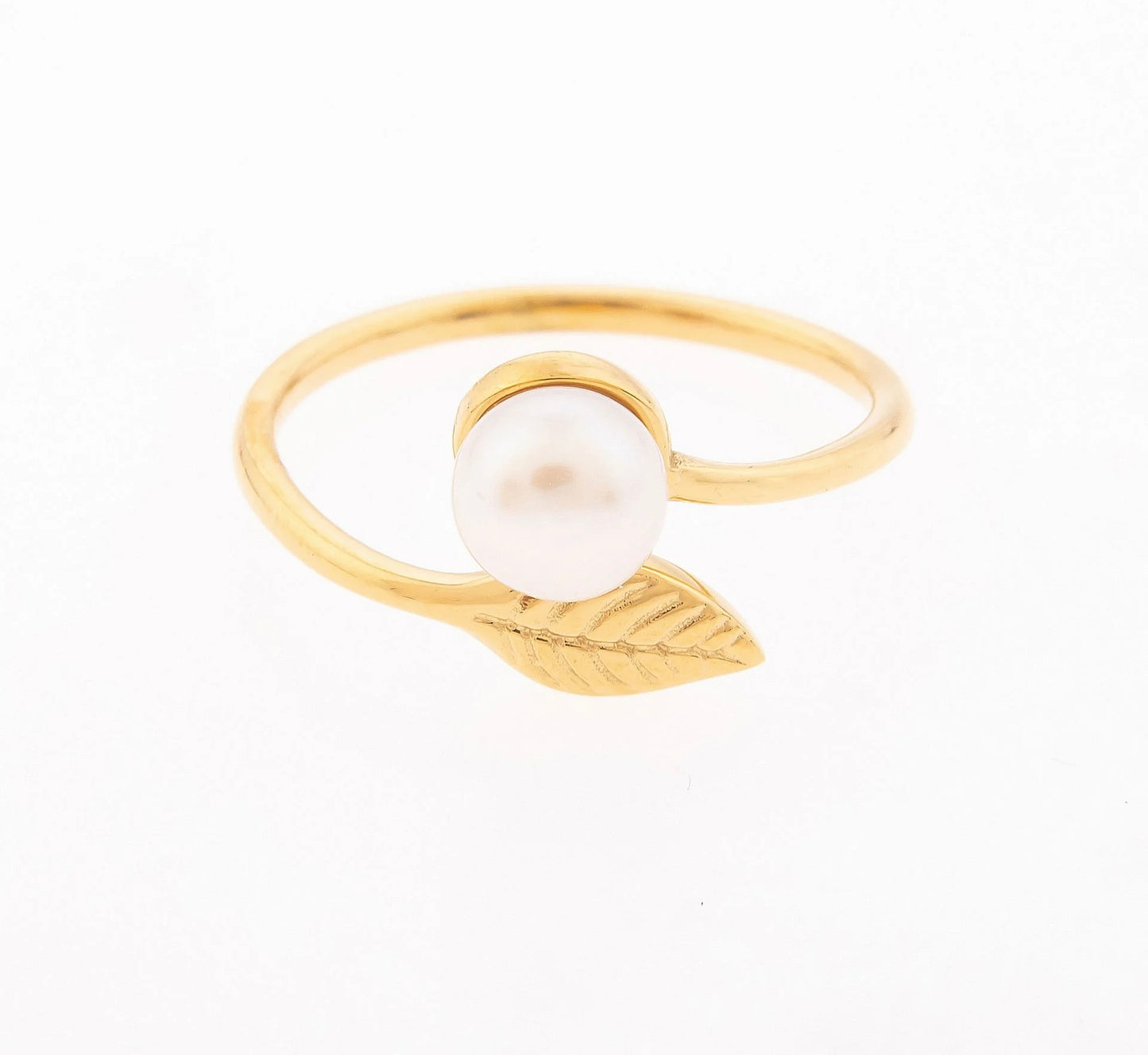 Zia Pearl Wrap Adjustable Ring