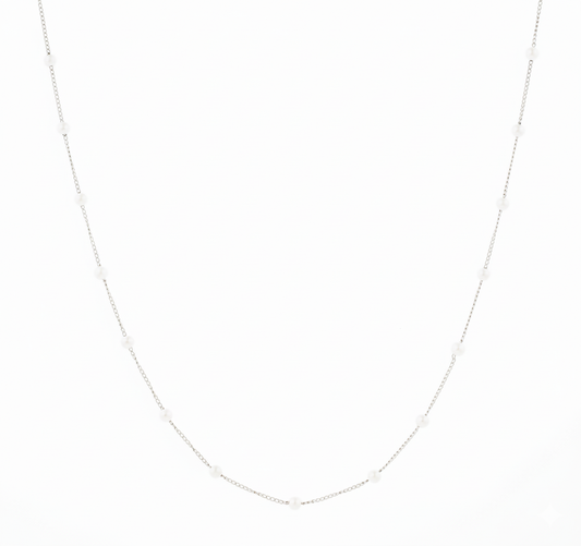 Aura Delicate Pearl Necklace