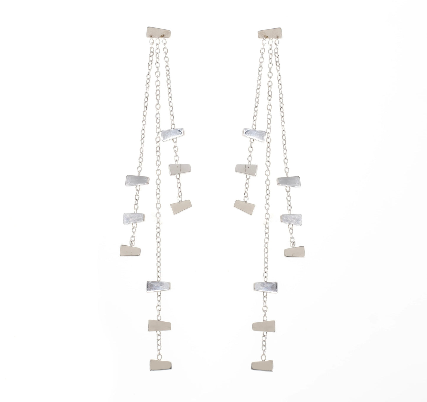 Akaia Dangle Geometric Earrings