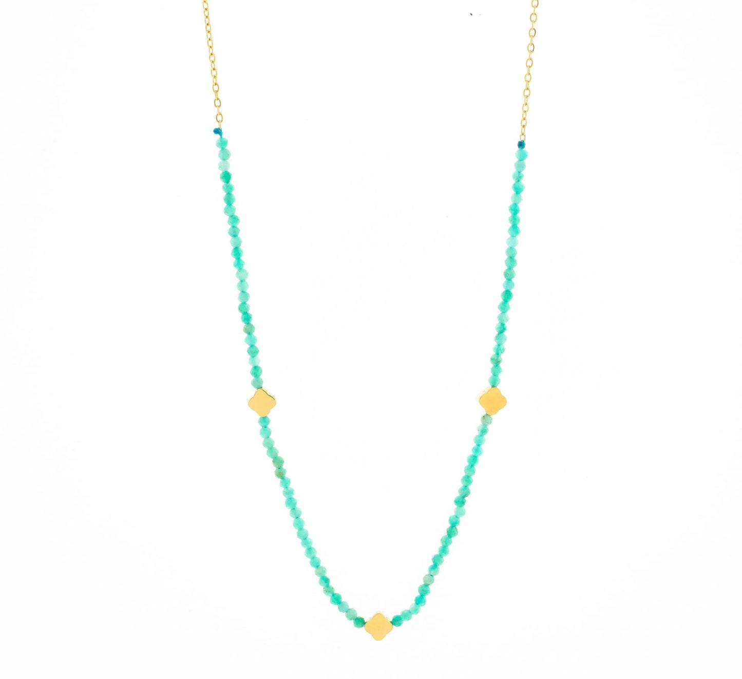 Azzura Gemstone Beaded Necklace