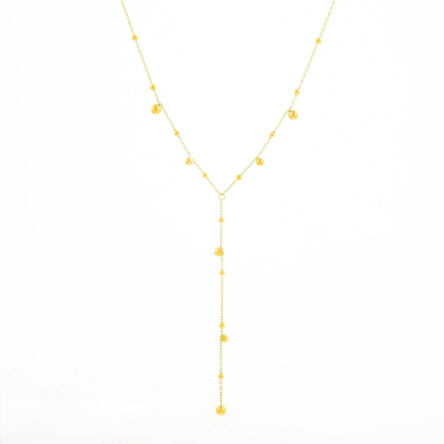 Deidra Bubble Lariat necklace