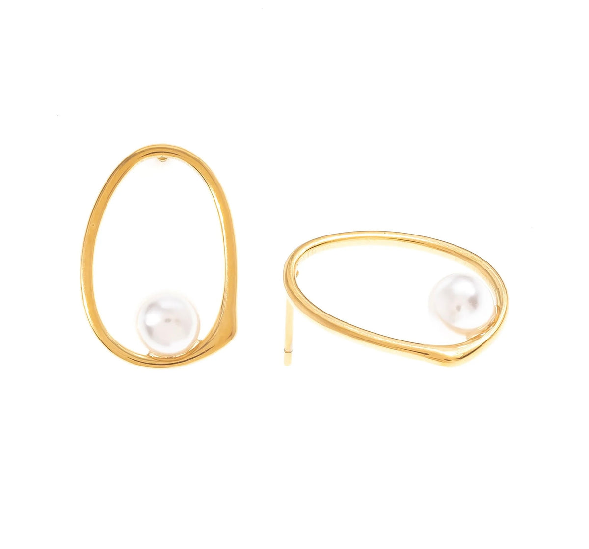 Mini Pearl Stud Earrings