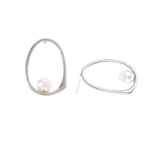 Mini Pearl Stud Earrings