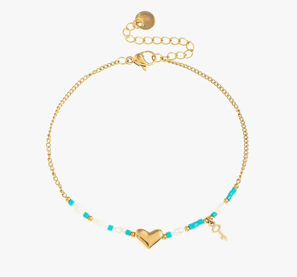 'Key to my heart' Bracelet