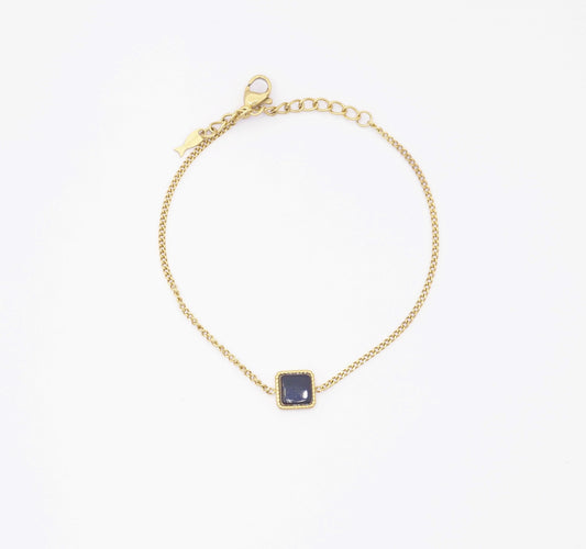 Gemstone Charm Bracelet