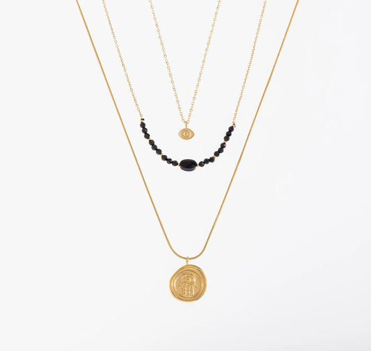 Zuma Triple Necklace