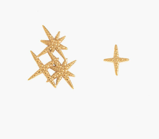 North Star Stud Earrings