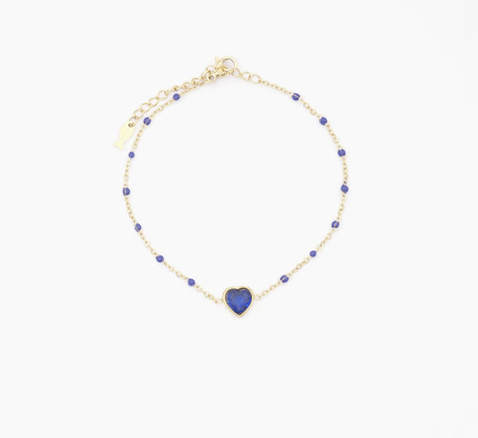 Heart Charm Bracelet