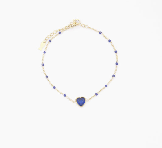 Heart Charm Bracelet